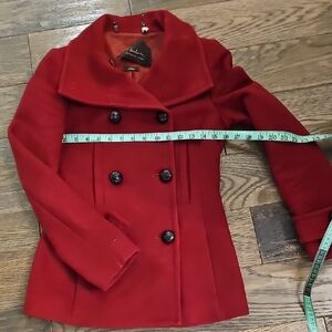 Aritzia Red Women's Peacoat